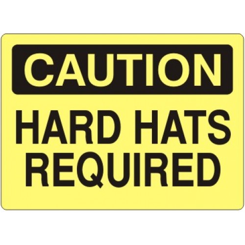 caution hard hat