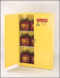 1945 - Flammable Storage Cabinet, 45 Gallon Self Closing-image