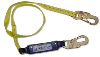 8265LT - 6ft Shock Absorbing Lanyards, NEW Z07 Compliant - Fall Tech-image