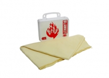 Fire Blanket and Cabinet (Small)-image